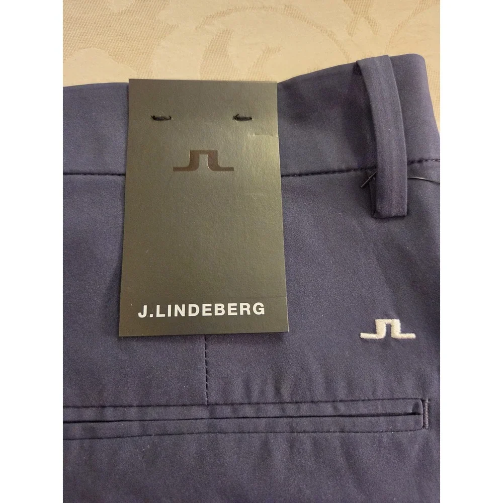 J. Lindeberg Men's Tech Golf Performance Pants Navy Blue 32 x 32 NEW! $145